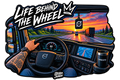 Volvo #2 Life Behind the Wheel 11cm Diecut Sticker