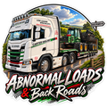 Abnormal Loads & Back Roads 11cm Diecut Sticker