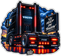 FH16 Keep on Truckin’ 11cm Diecut Sticker
