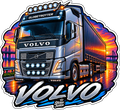 Volvo #3 11cm Diecut Sticker