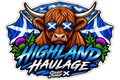 Scotland Highland Haulage 11cm Diecut Sticker