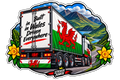 Built in Wales 11cm Diecut Sticker