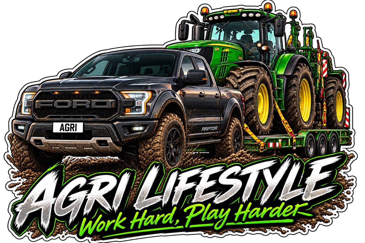 Agri Lifestyle 11cm Diecut Sticker